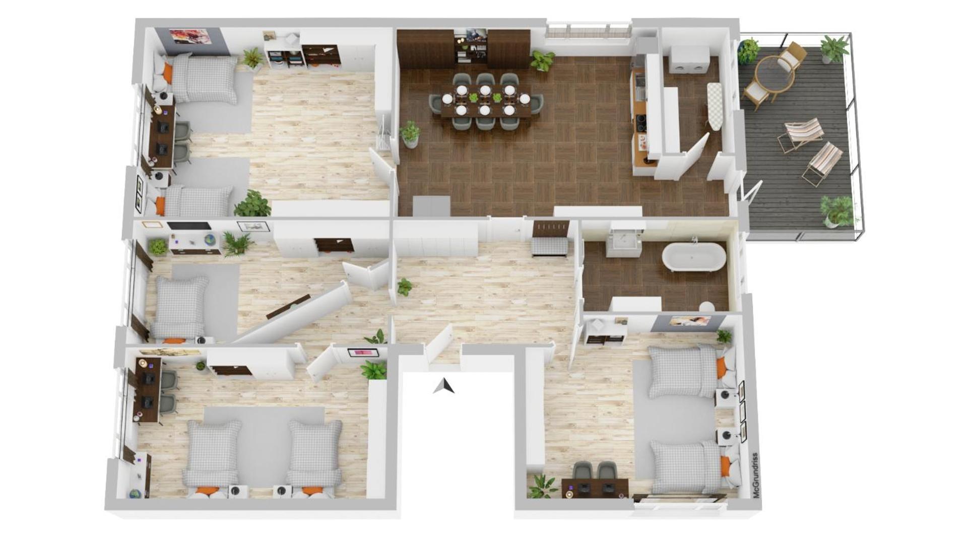 -Cs24- 4 Rooms Apartment With Rooftop - Ka02 Iserlohn Zewnętrze zdjęcie
